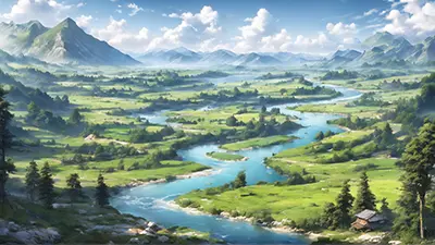 Landscape Illustration 4