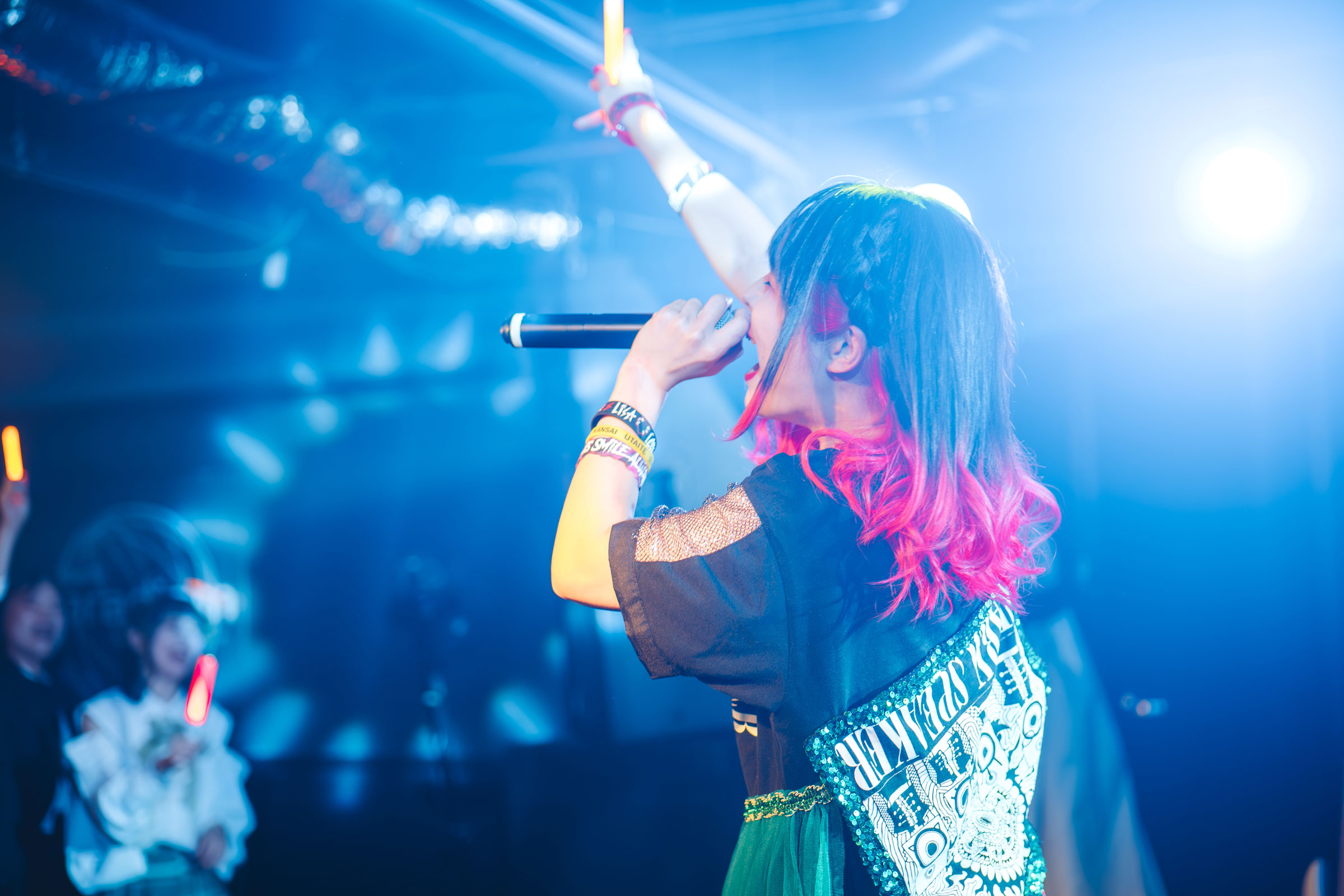 ライブ撮影の様子